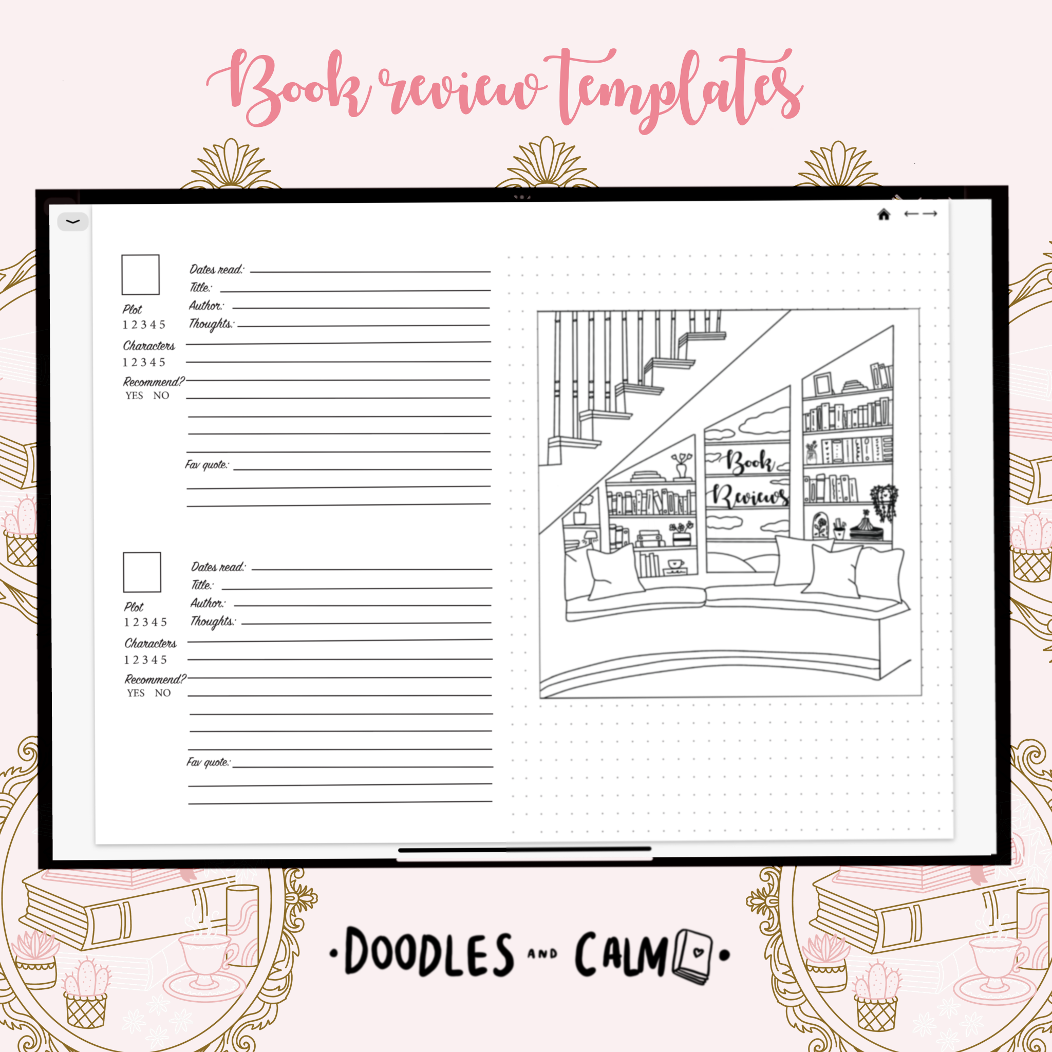 2024 Digital Book Journal Doodles Calm Store   4ADCBB68 F738 418C 8AD6 FB3A4DE0D5E8 